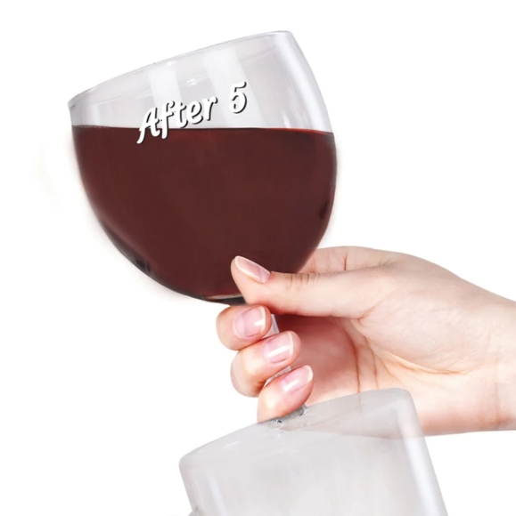 Before 5 After 5 Glass Cup - Picture 5 of 9